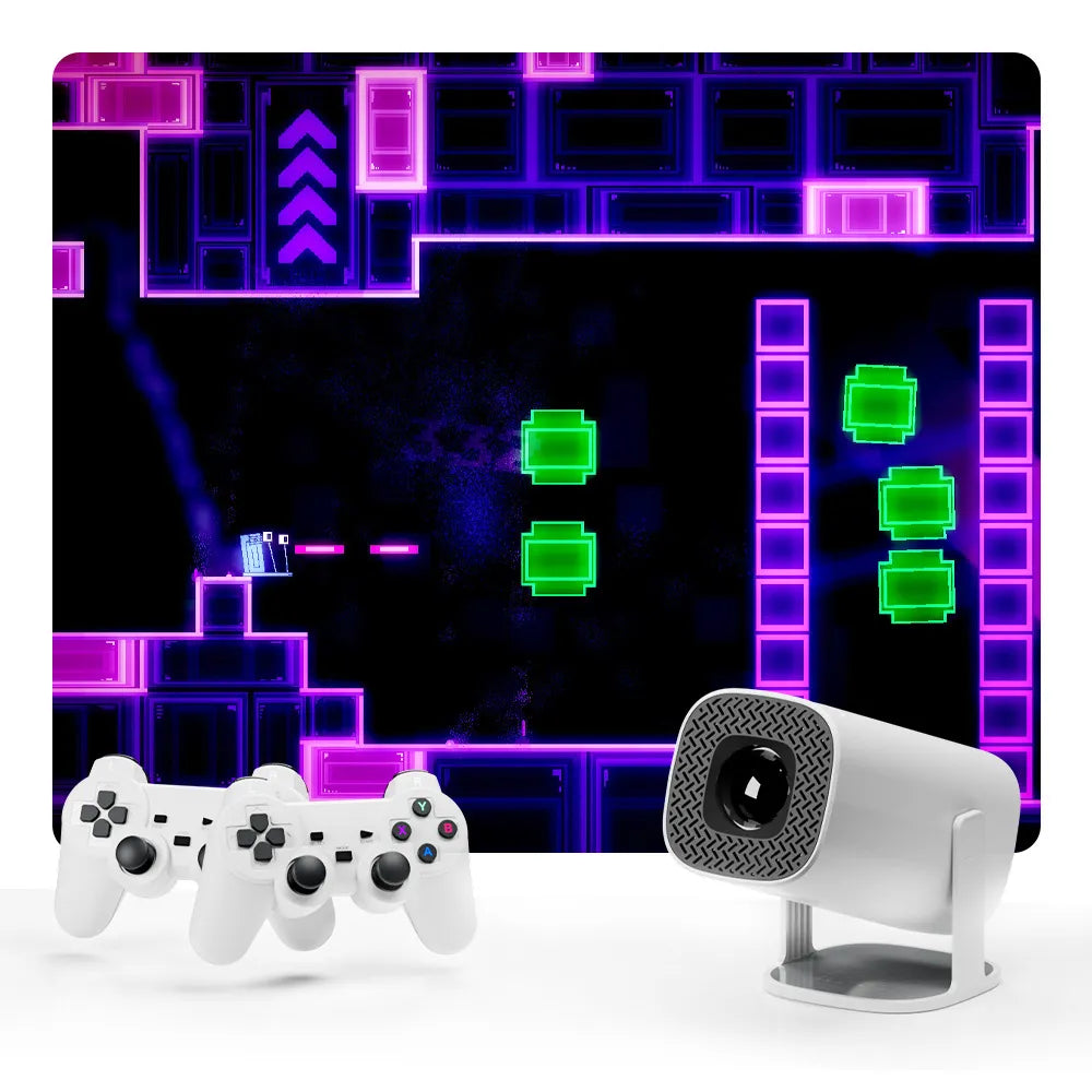 Proyector de Juegos HD 4K Claro y Suave